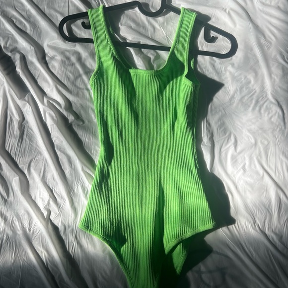 SHEIN Tops - Limegreen bodysuit shein free with any purchase